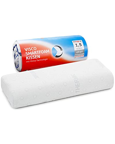 Kopfkissen 40x80 HADAR | Höhenverstellbar | Memory-Foam...