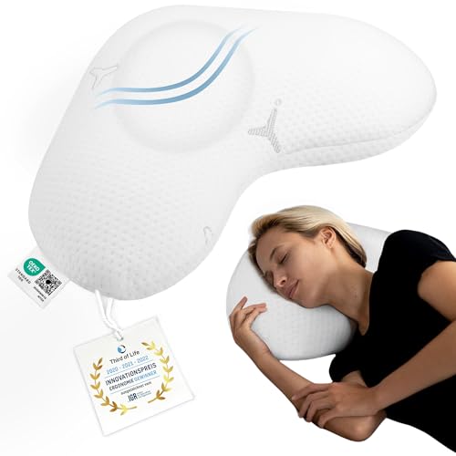 Third of Life Ergonomisches Seitenschläferkissen Twist,...