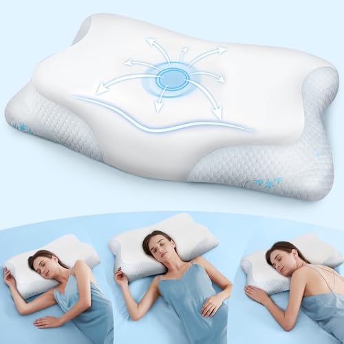 CloudÉtoile NackenKissen Kopfkissen Memory Foam ‑...