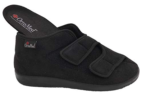 OrtoMed Klettschuhe Verbandschuhe Hausschuhe Senioren, EU 40