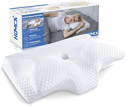 HOMCA Orthopädisches Kissen Memory Foam Nackenstützkissen...