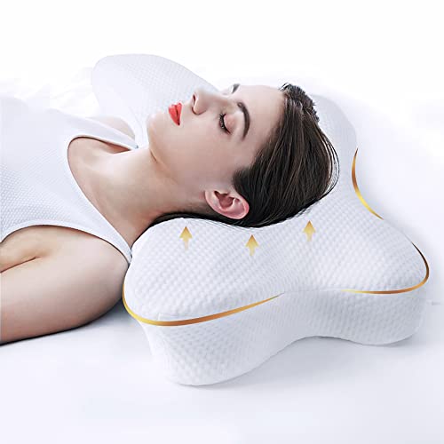 DIKI Nackenkissen Kopfkissen Memory Foam Kissen,...
