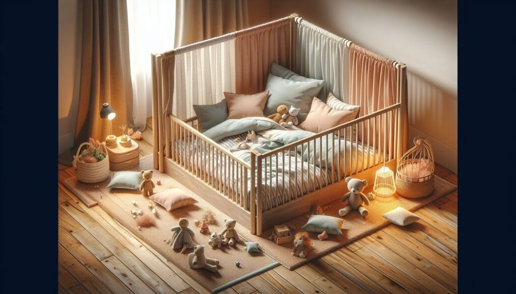 Oxtao Kinderbett 140x190cm - Panelbett Mit Gitter, Stern-Mond-Deko, Massivkiefer, Weiß, Ohne Matratze